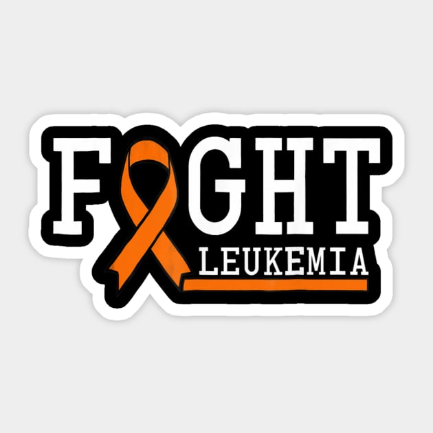 Leukemia Cancer Awareness Shirt Gift Kid Men Women Sticker by mazurprop